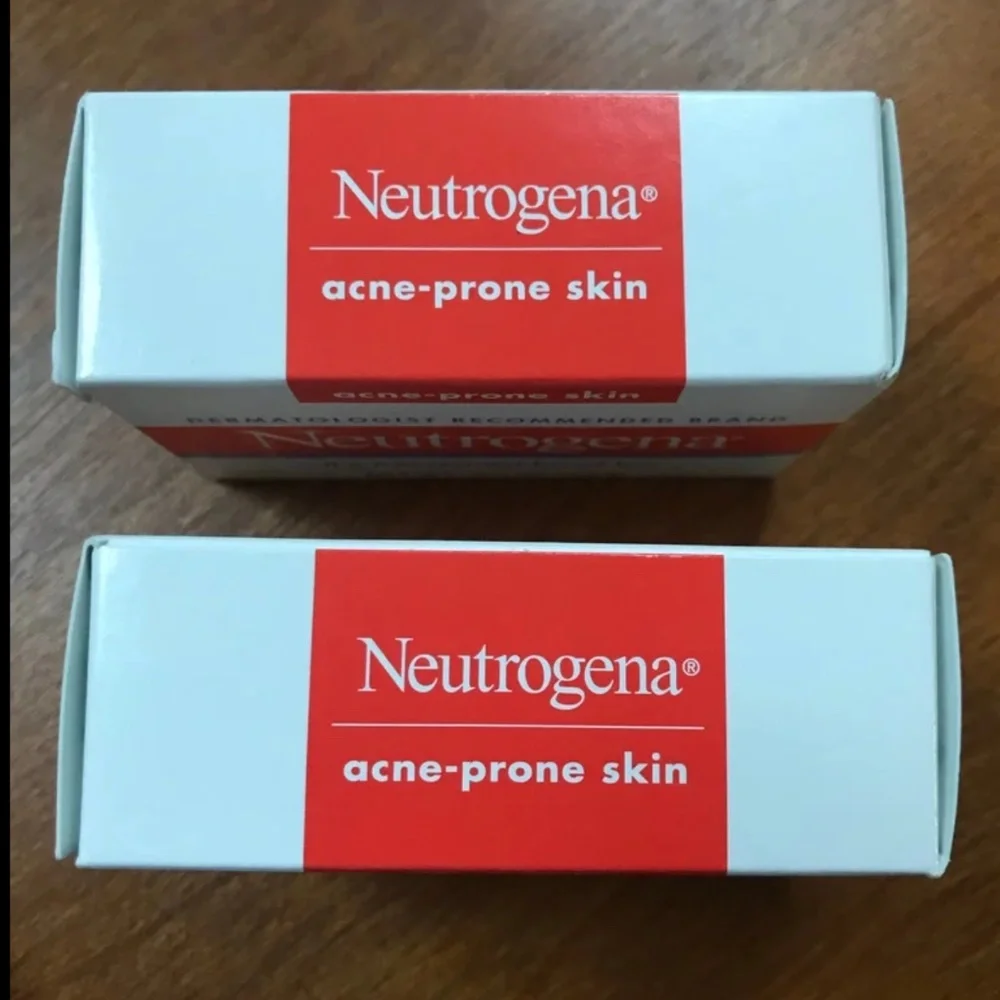 Neutrogena Acne-Prone Skin Transparent Facial Bar 3.5 oz/99 g 2 bars